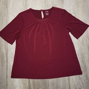 Maroon Blouse size L